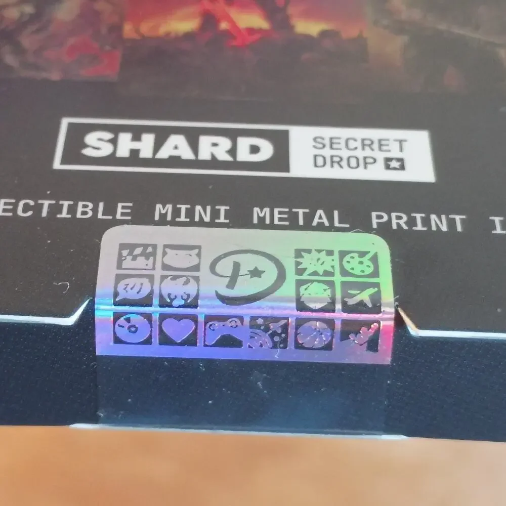 Displate DOOM Shard Secret Drop Mini Metal Print Series 001 Blind Box New Sealed